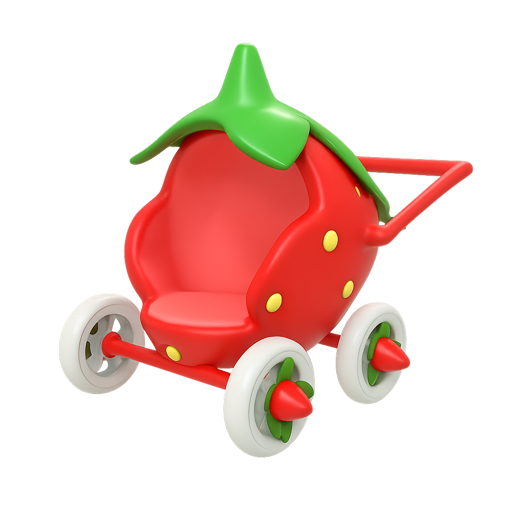 Strawberry Stroller
